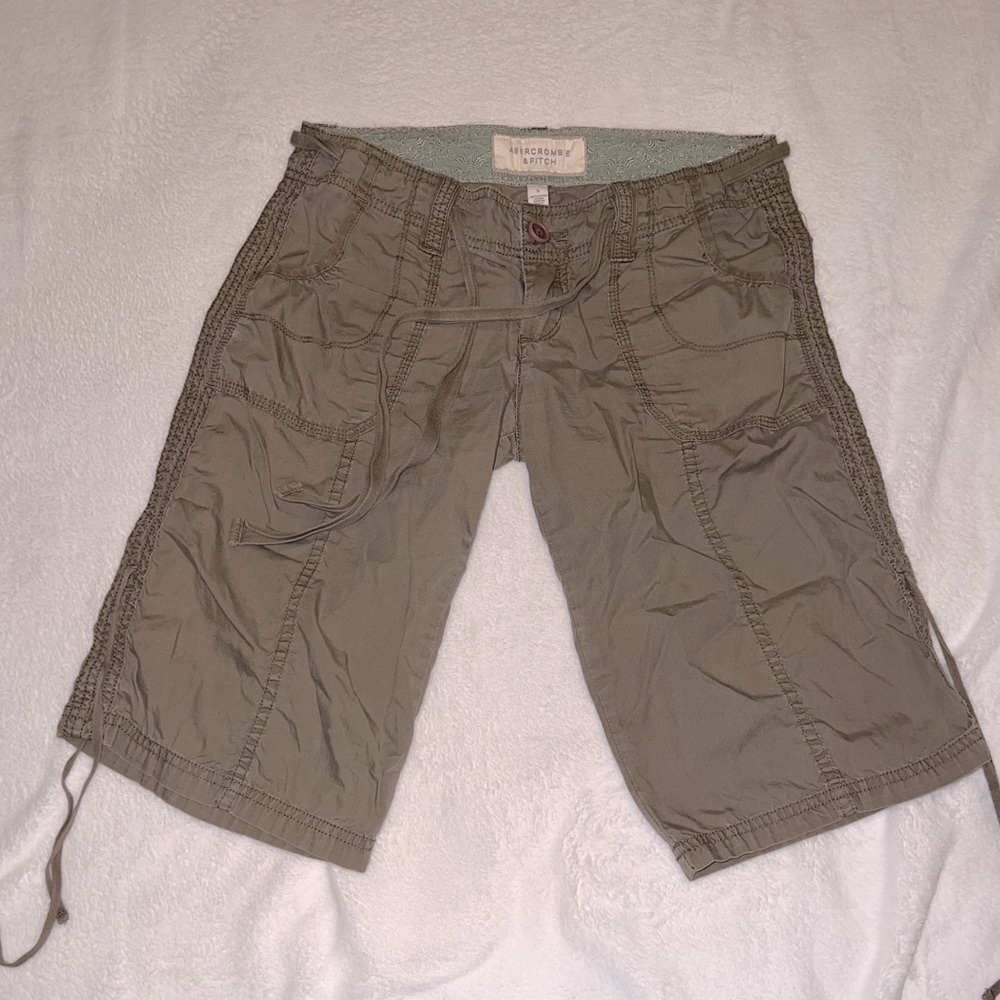 Abercrombie adjustable cotton short